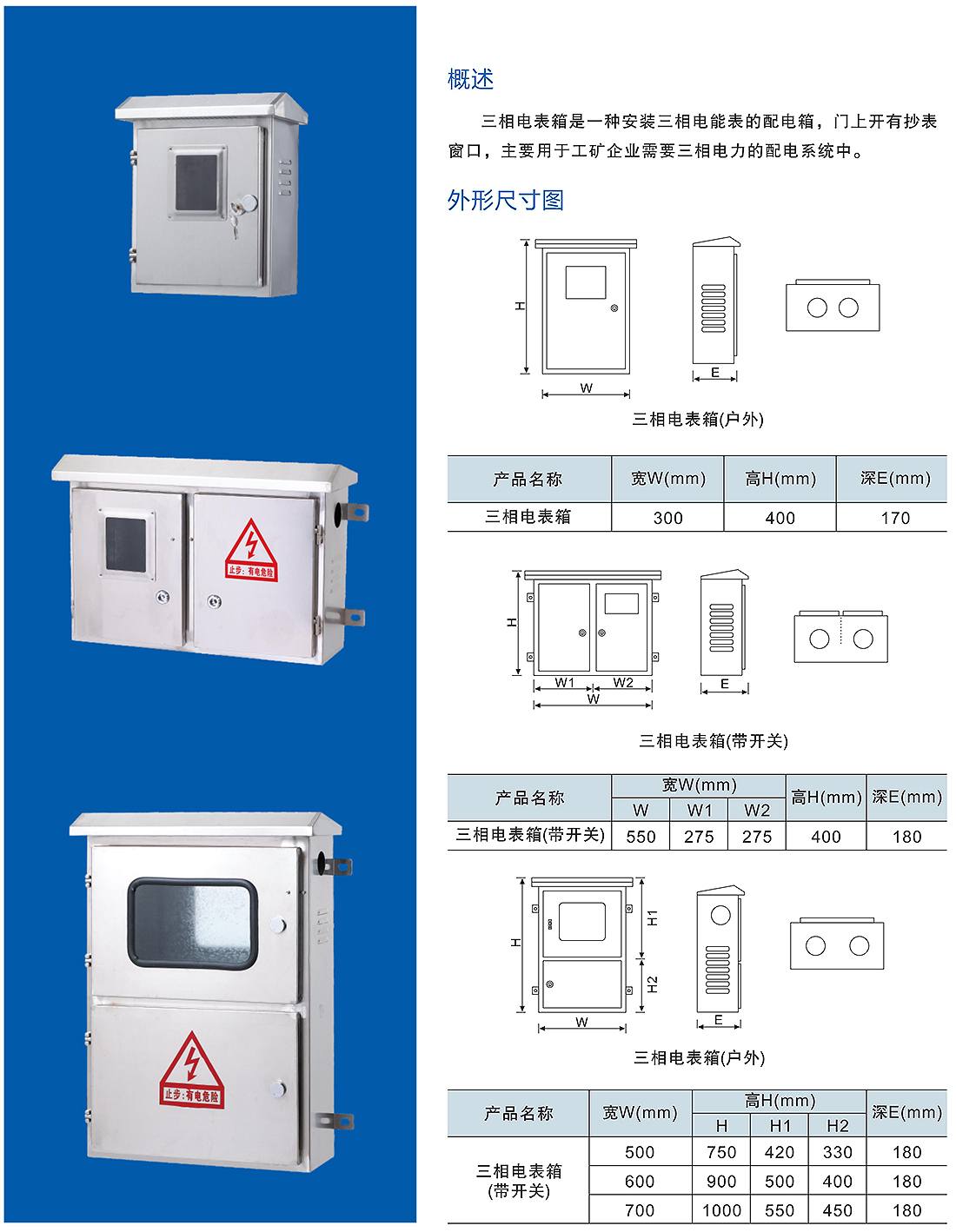 三相电表箱图片及价格图片